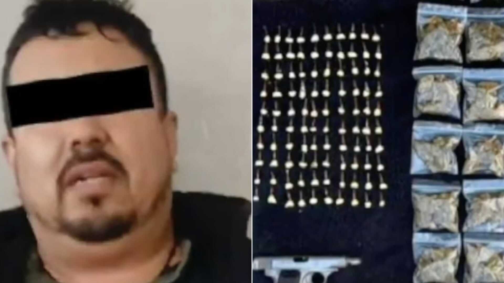Detienen a Hombre con Más 400 Dosis de Droga en la Colonia Obrera en León Guanajuato I @pazgobgente