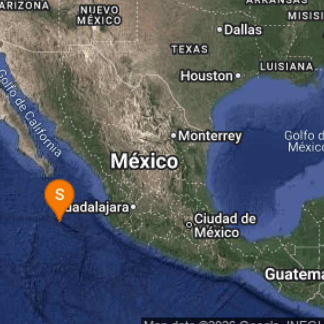 Sismo en México hoy. Foto: SSN