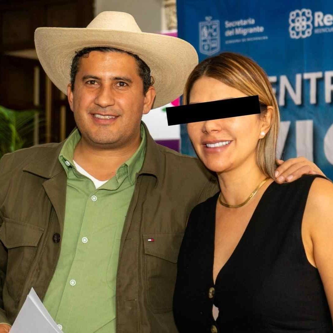 Carlos Manzo y Yesenia "N". Foto: Nmás