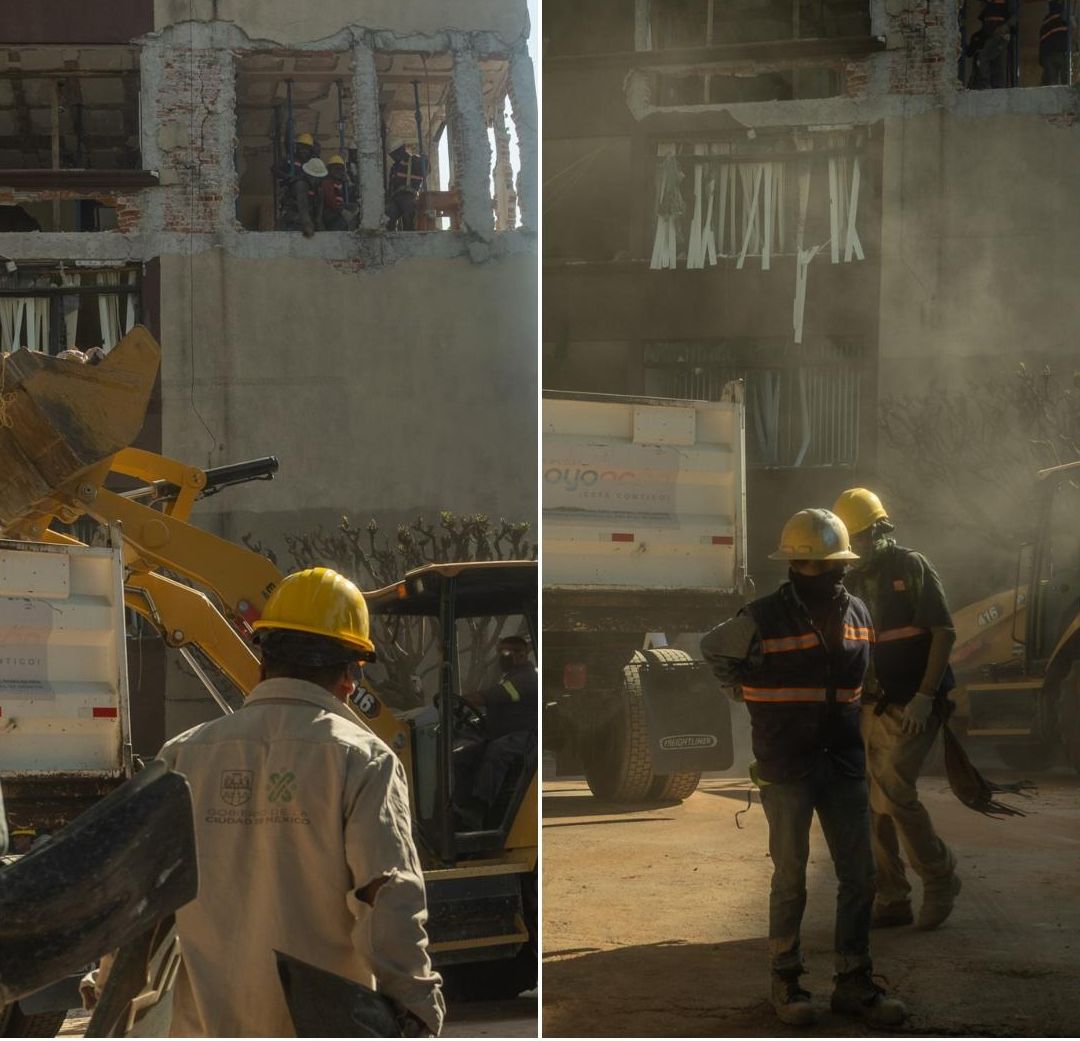 Gobierno de CDMX Cubrirás Gastos de Reconstrucción de Edificio en Coyoacán Tras Explosión Hoy