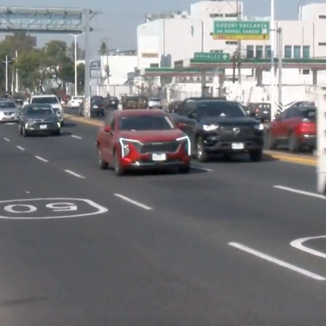 Revirtieron el cambio en el límite de velocidad permitido en avenidas de Guadalajara