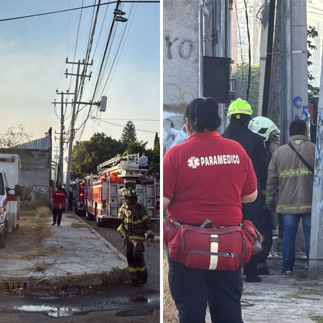 Reportan Incendio en Fábrica en Colonia Granjas Independencia en Ecatepec, Edomex