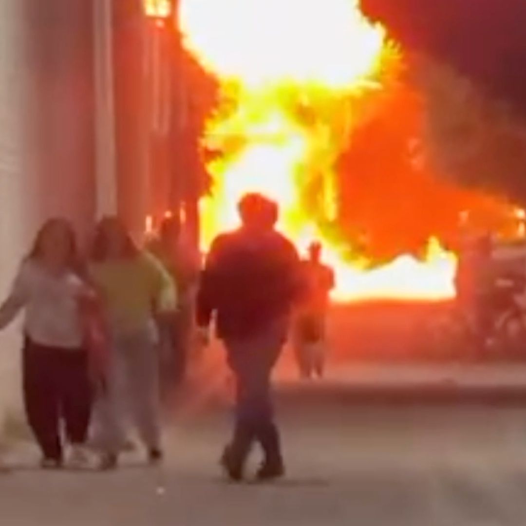 Explosión de Almacén de Combustible Causa Pánico en Habitantes de Villagrán; No Hubo Heridos. Foto: N+