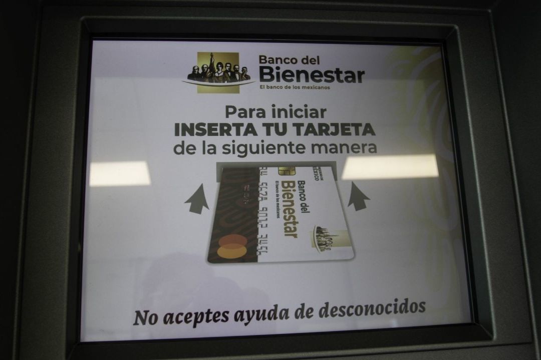 El Banco del Bienestar realizó varios cambios para facilitar el retiro de dinero mediante el uso de tarjeta