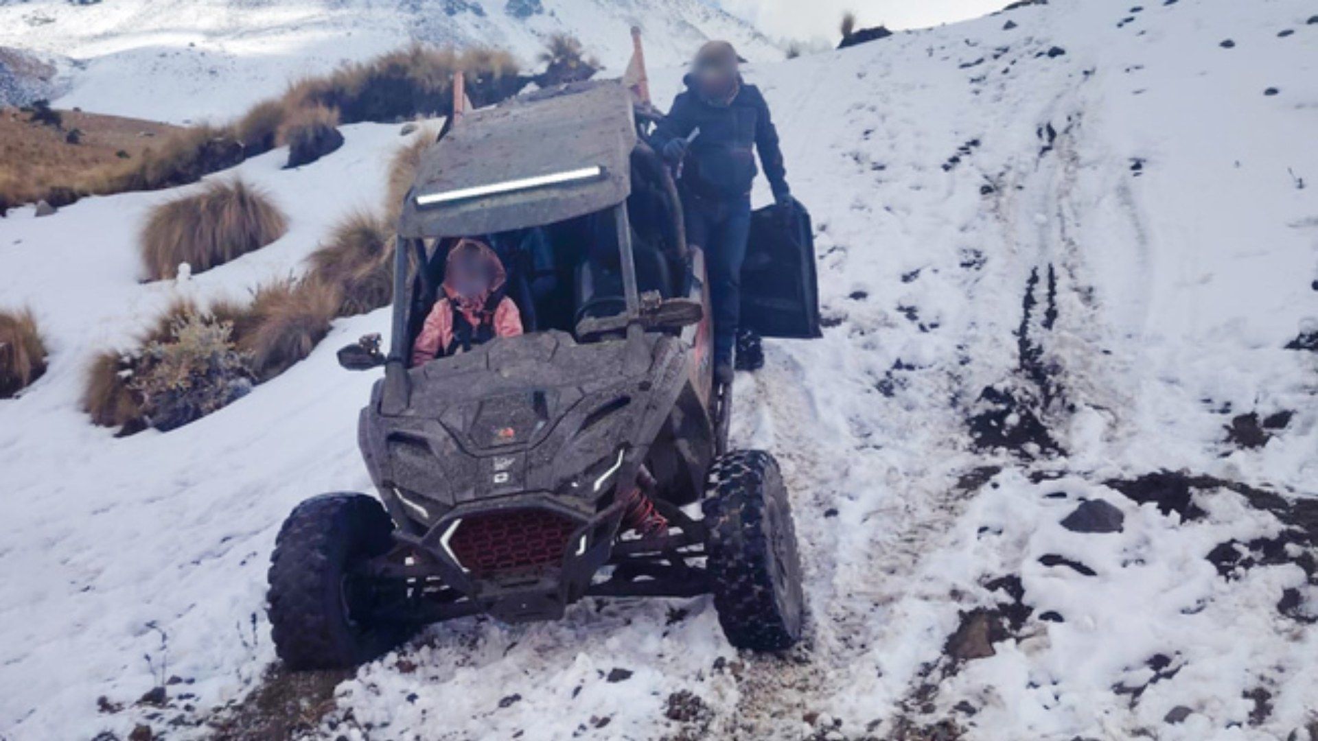 Aseguran a Conductor de Razer por Manejar en Área Protegida y Dañar Nevado de Toluca