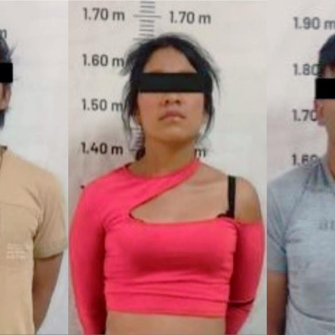 Detenidos Tres Asaltantes Robo Negocio Tienda Cuautlancingo Puebla