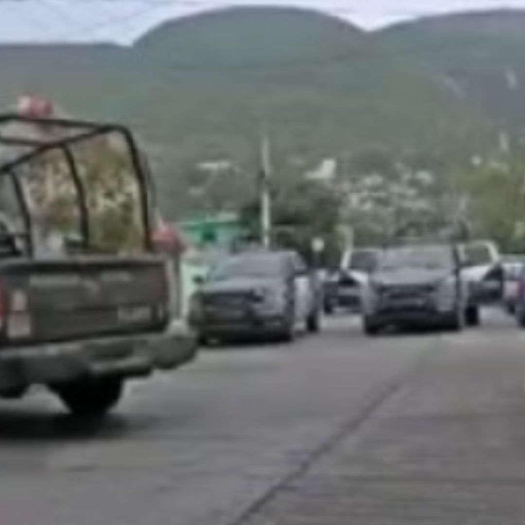 Zona donde asesinaron a hombre en Monterrey