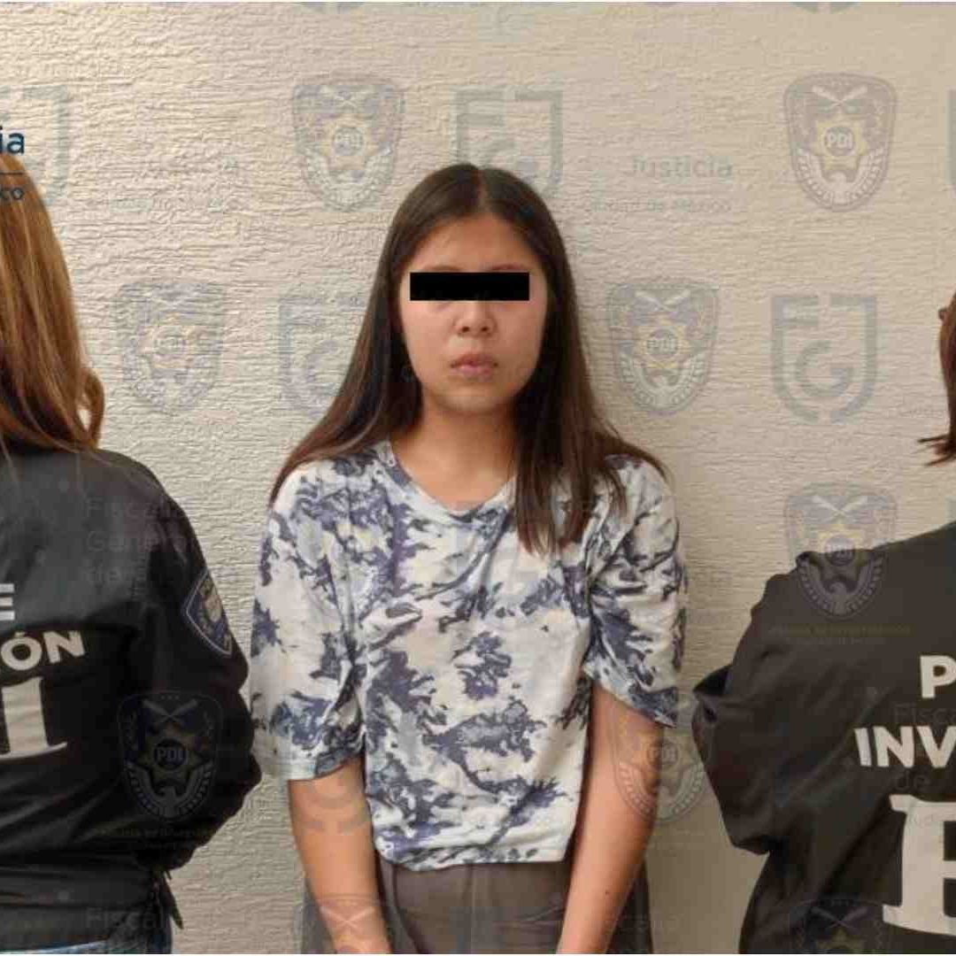 Yessica Alexandra N, detenida por muerte de estudiante de Bachilleres