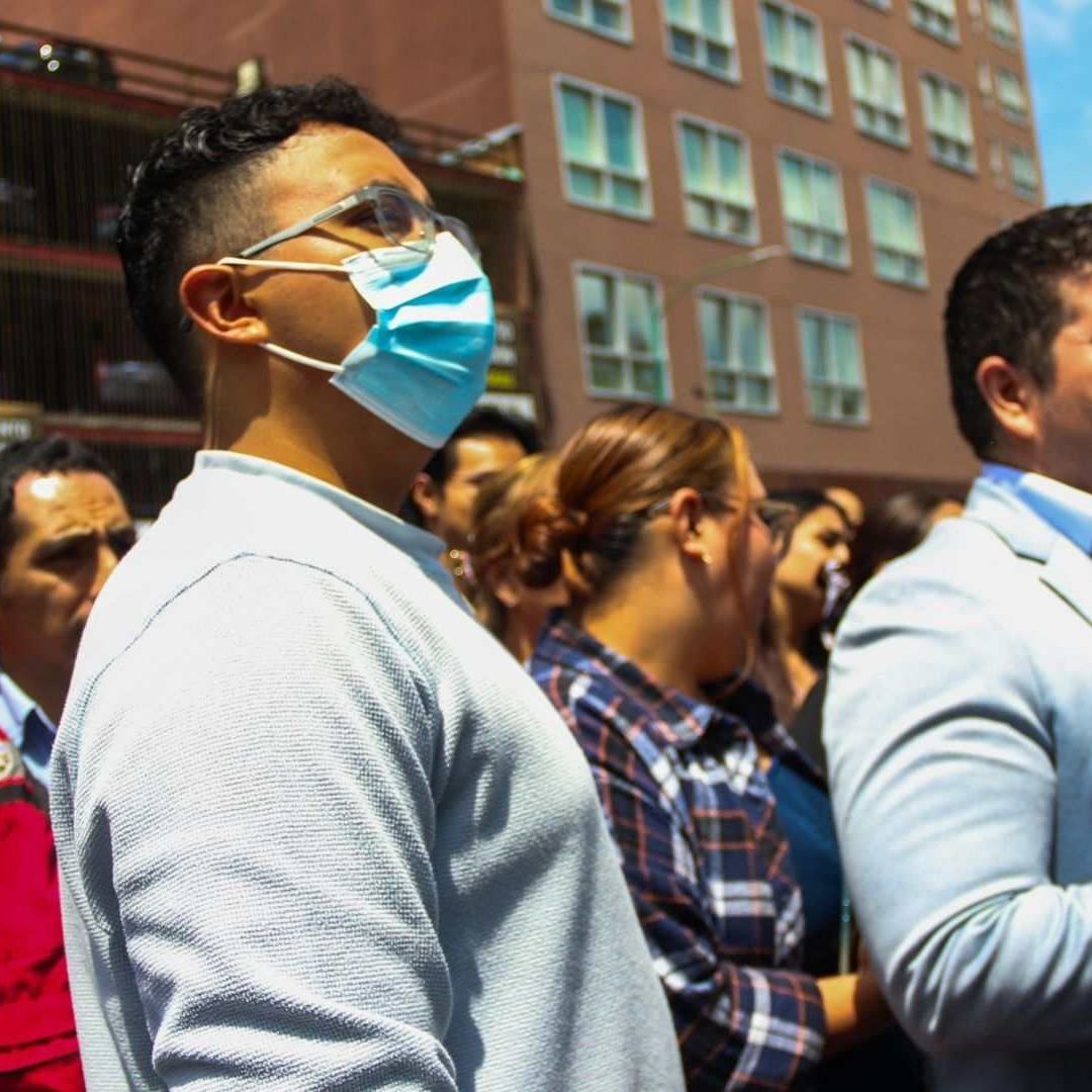 Simulacro de sismo en la CDMX
