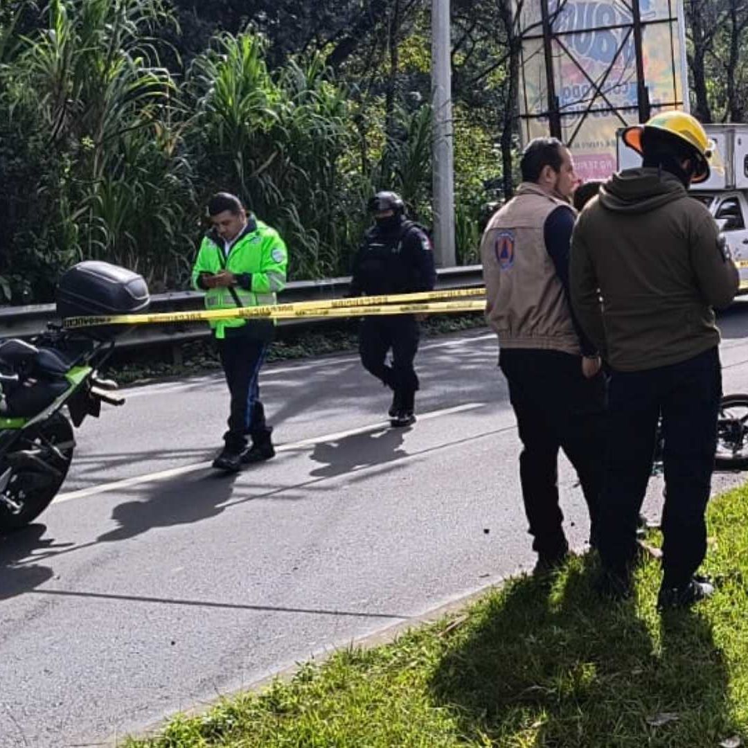 Muere Motociclista Derrapa Río Sordo Xalapa Veracruz
