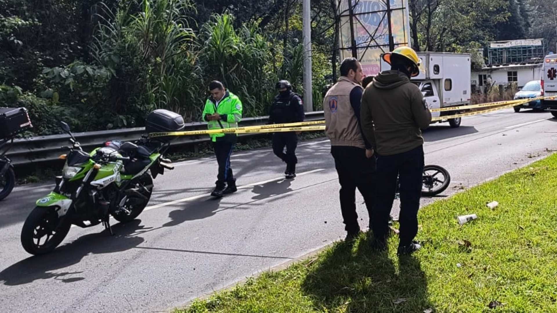 Muere Motociclista Derrapa Río Sordo Xalapa Veracruz