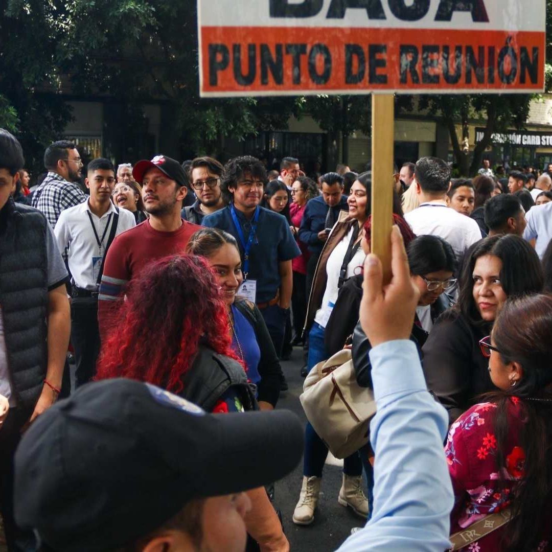 Simulacro de simo en CDMX