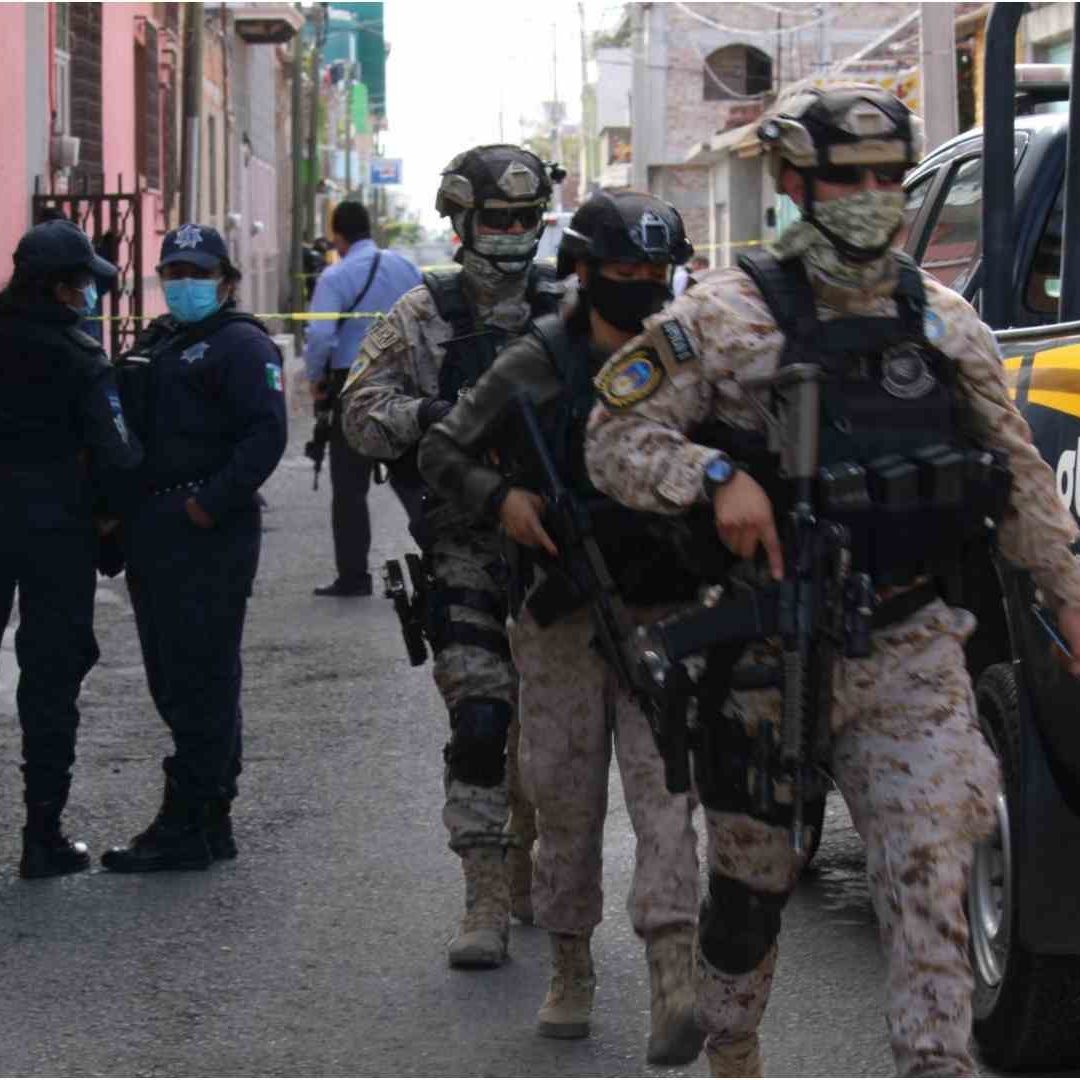 Matan a Balazos a Dos Policías en Juventino Rosas, Guanajuato