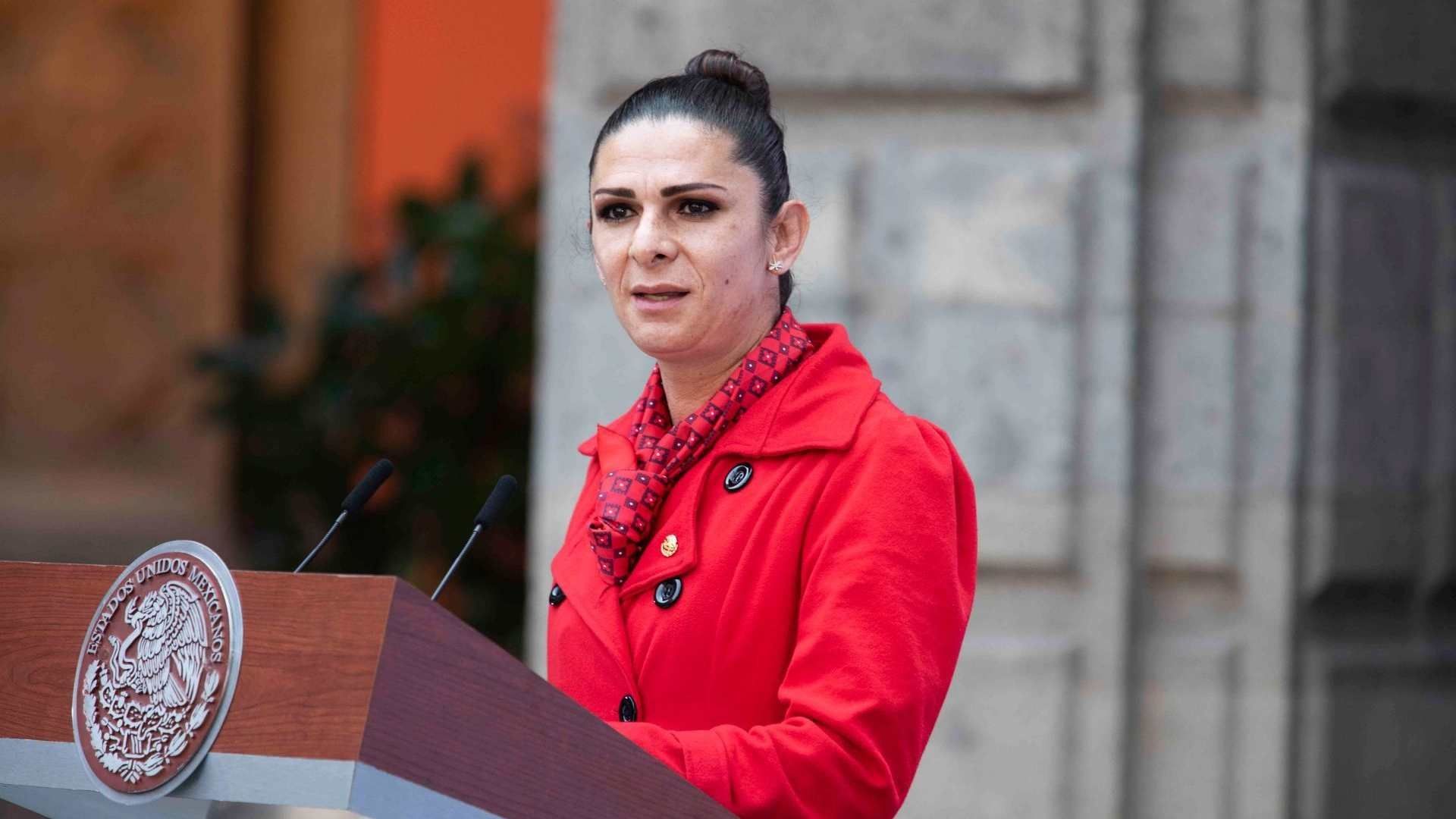 Ana Gabriela Guevara, titular de la Conade.