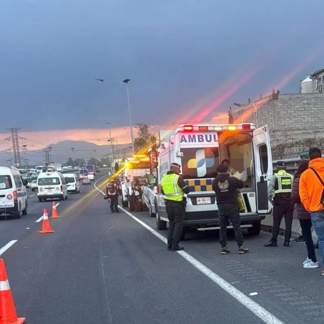 Accidente en el Estado de México el 22 de enero de 2026. Foto: X @GN_Carreteras