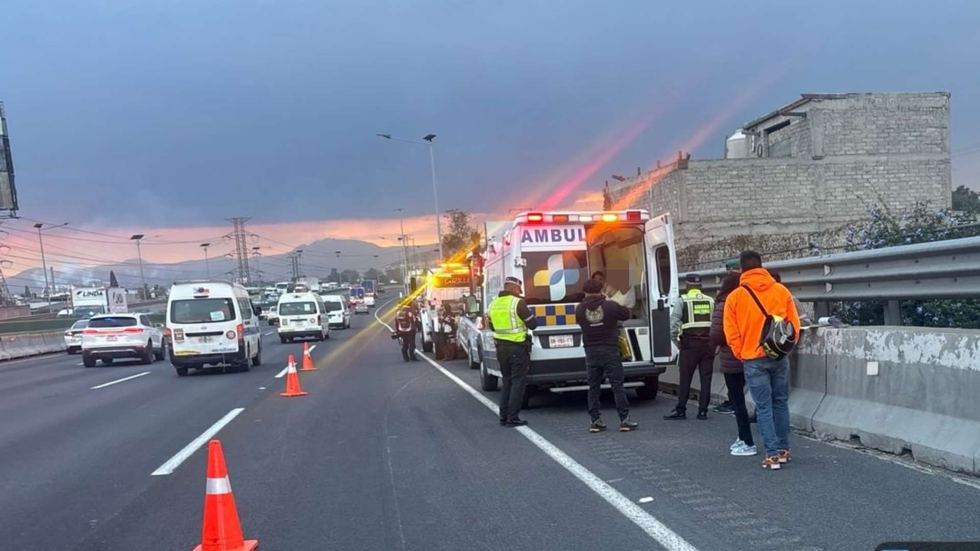 Accidente en el Estado de México el 22 de enero de 2026. Foto: X @GN_Carreteras