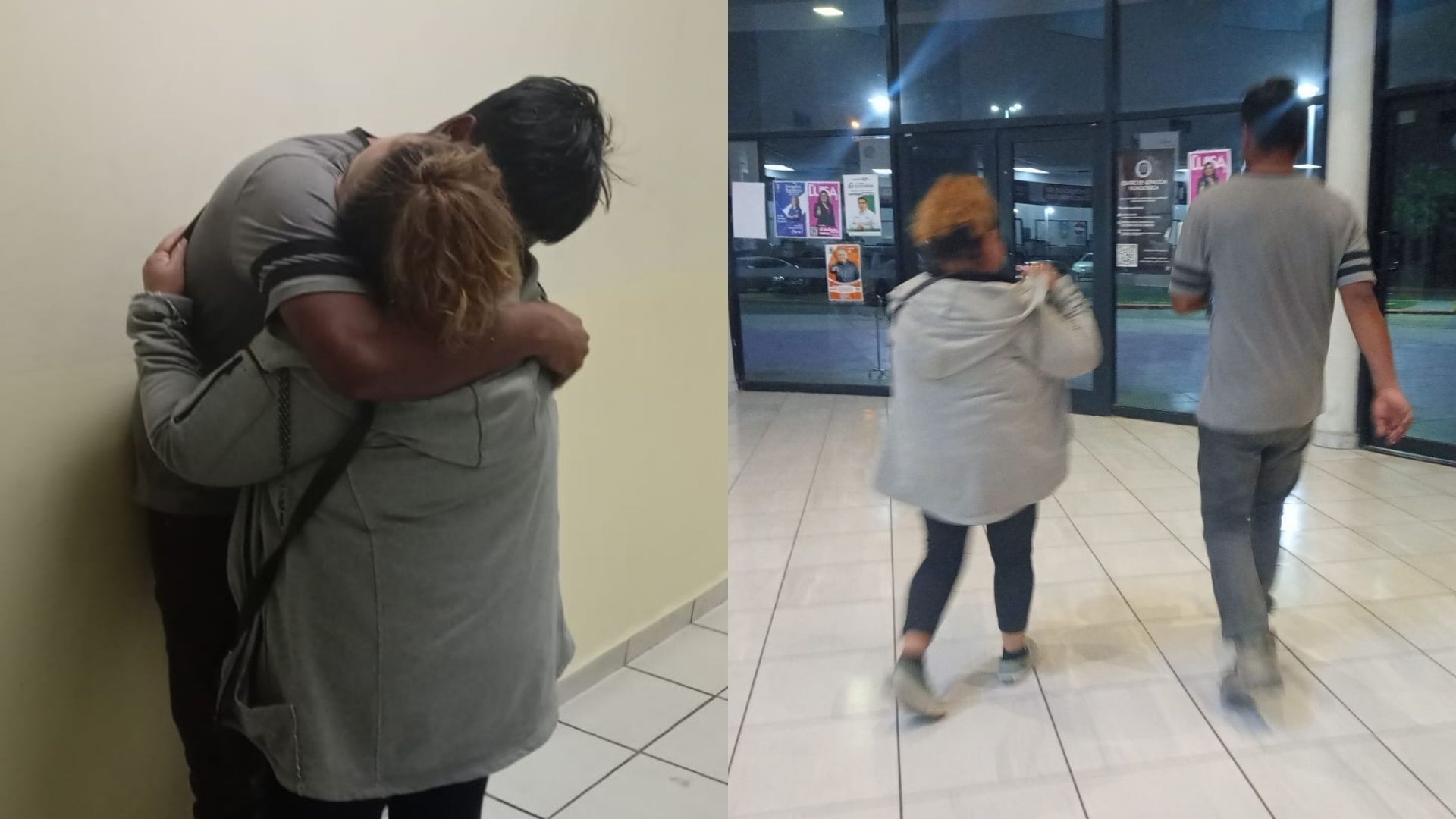 Joven se reeencuentra con su madre tras estar meses desaparecido