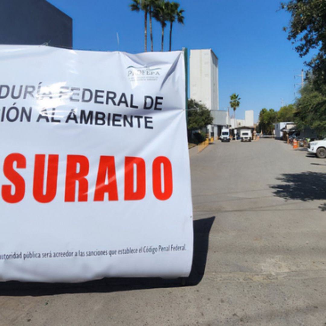 Sello de clausura de la Profepa