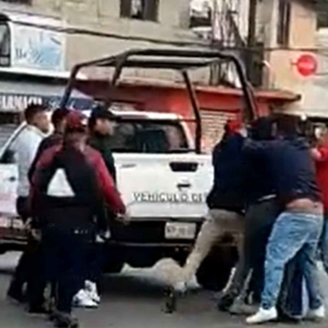 Video: Captan Pelea de Operadores del Mexibús y Funcionarios en Ecatepec