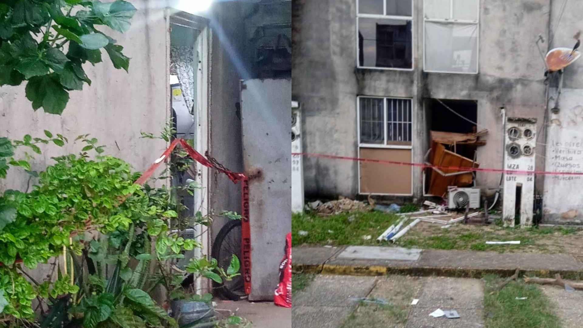 Pareja de adultos mayores sufren quemaduras por explosión e incendio en su casa en Coatzacoalcos, Veracruz