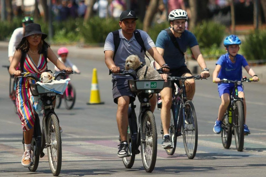 Andar en bicicleta es un ejercicio de resistencia en el que intervienen varios músculos. Foto: Cuartoscuro