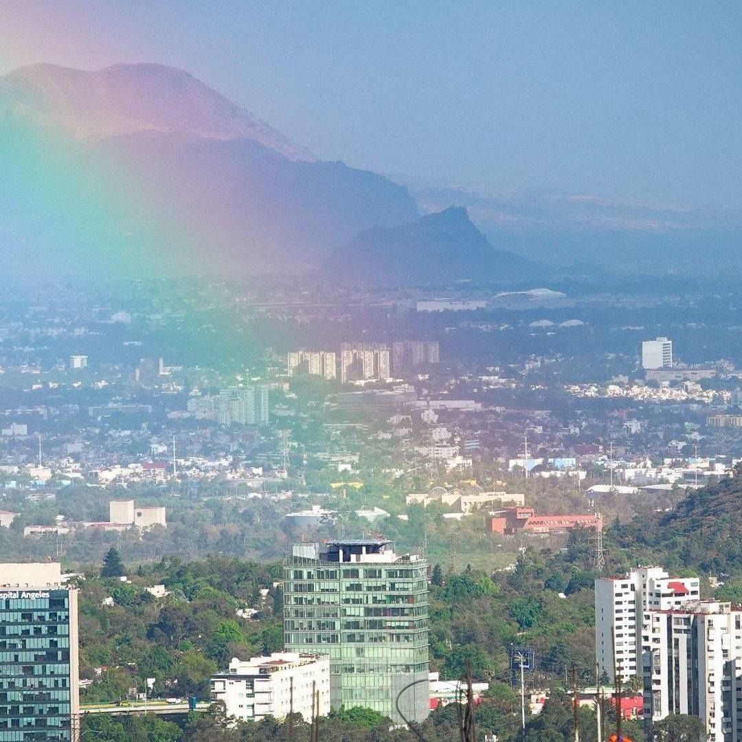 Arcoíris en CDMX el 21 de enero de 2026