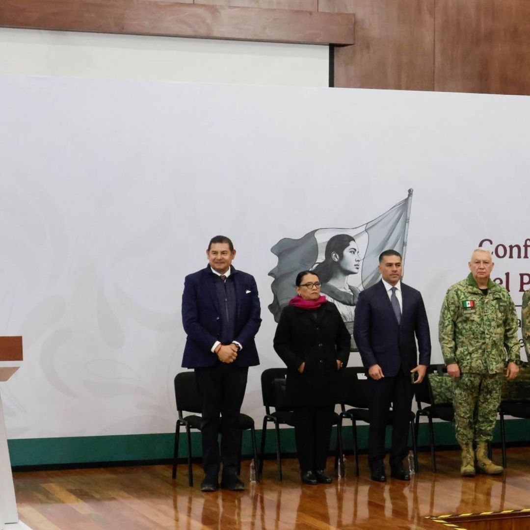 Conferencia mañanera de la presidenta Claudia Sheinbaum desde Puebla