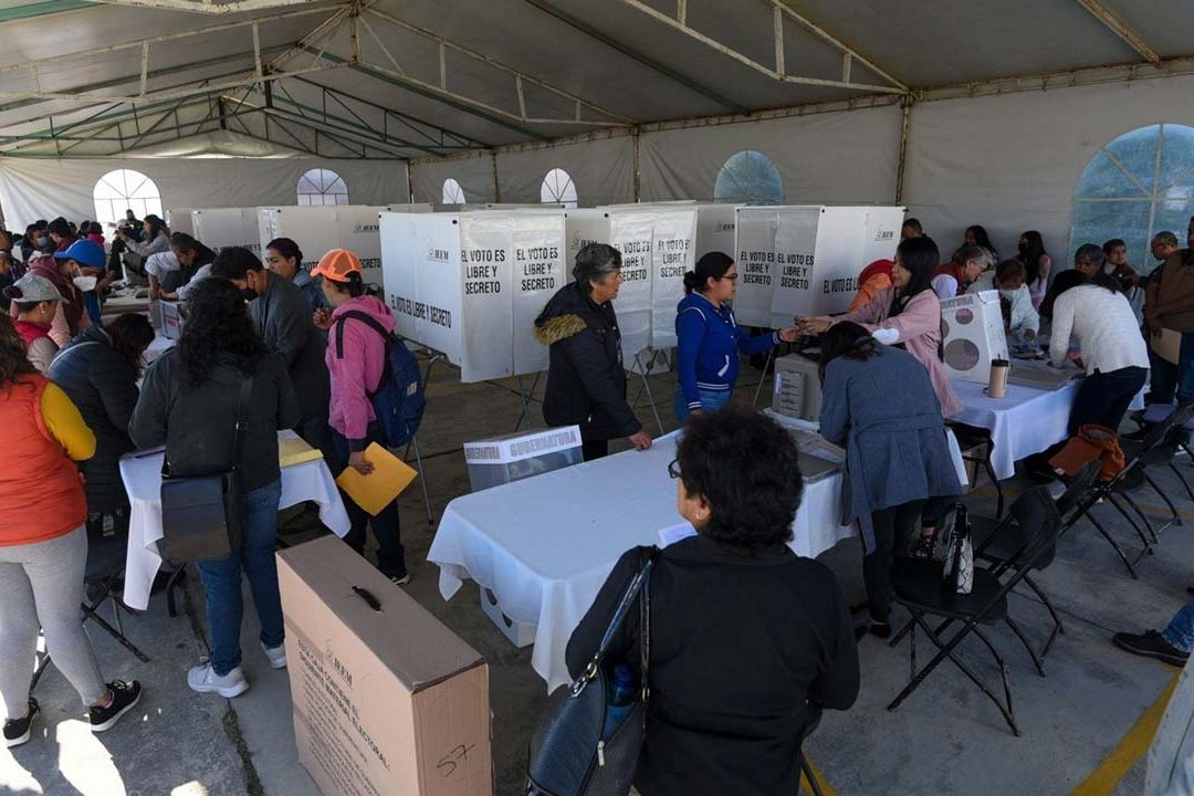 Así se vive jornada electoral en Edomex