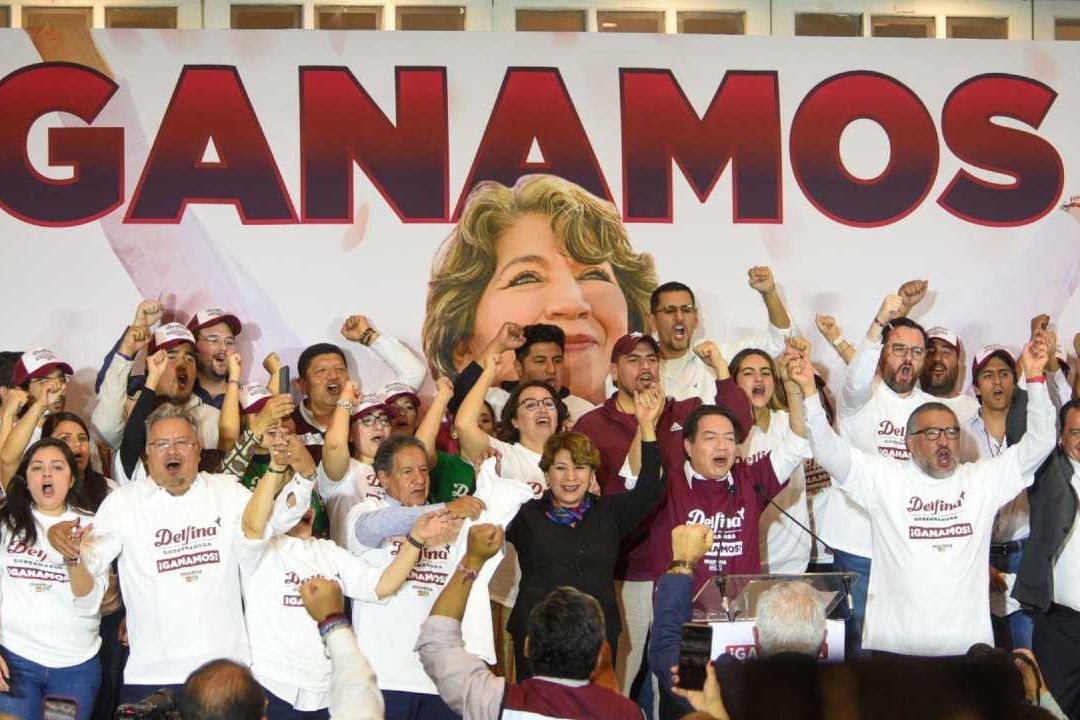Delfina Gómez será la nueva gobernadora del Edomex, según la tendencia del PREP