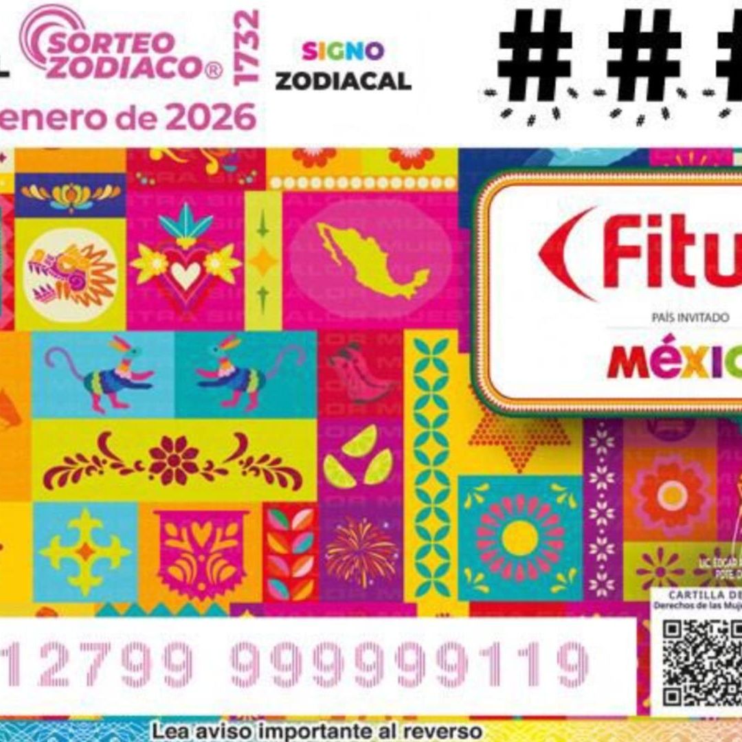 Boleto Lotería Sorteo Zodiaco 1732 del 25 Enero 2026