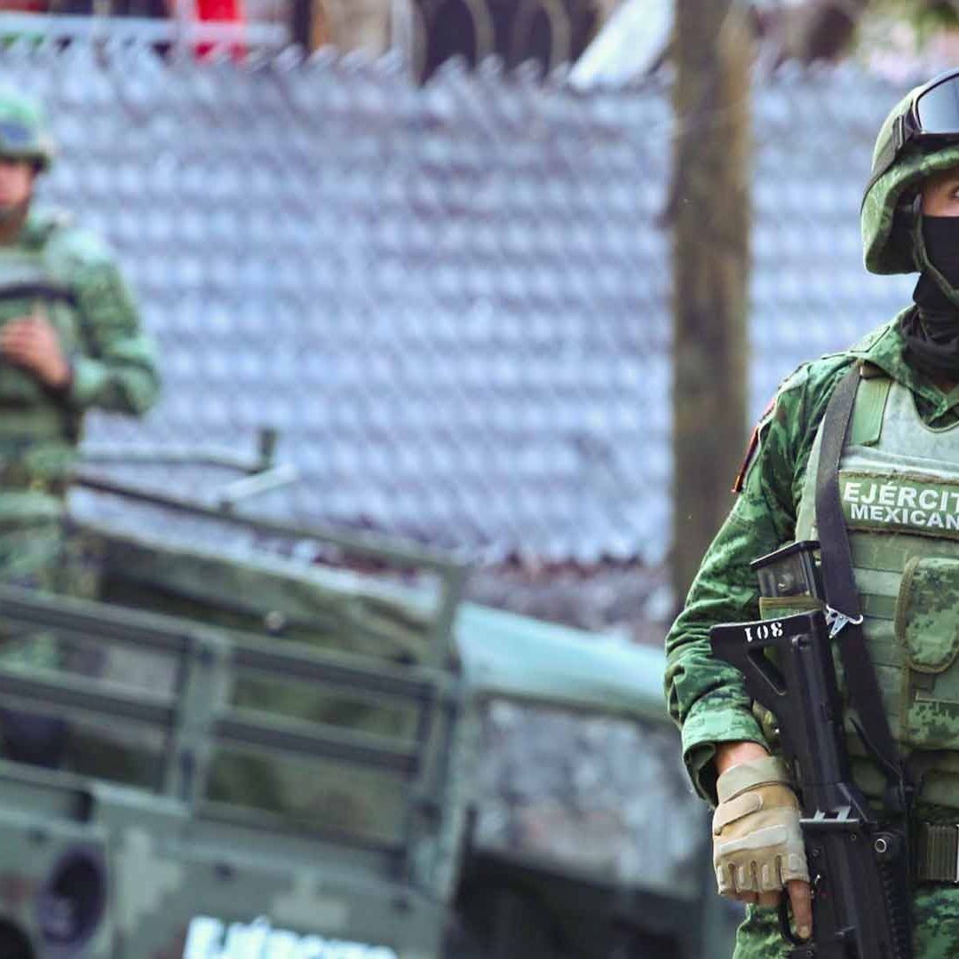 Ejército Toma Control de Policía Municipal de San Vicente Tancuayalab, SLP