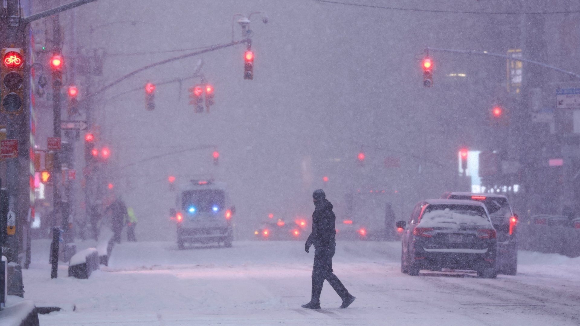 Gran tormenta de invierno en Estados Unidos