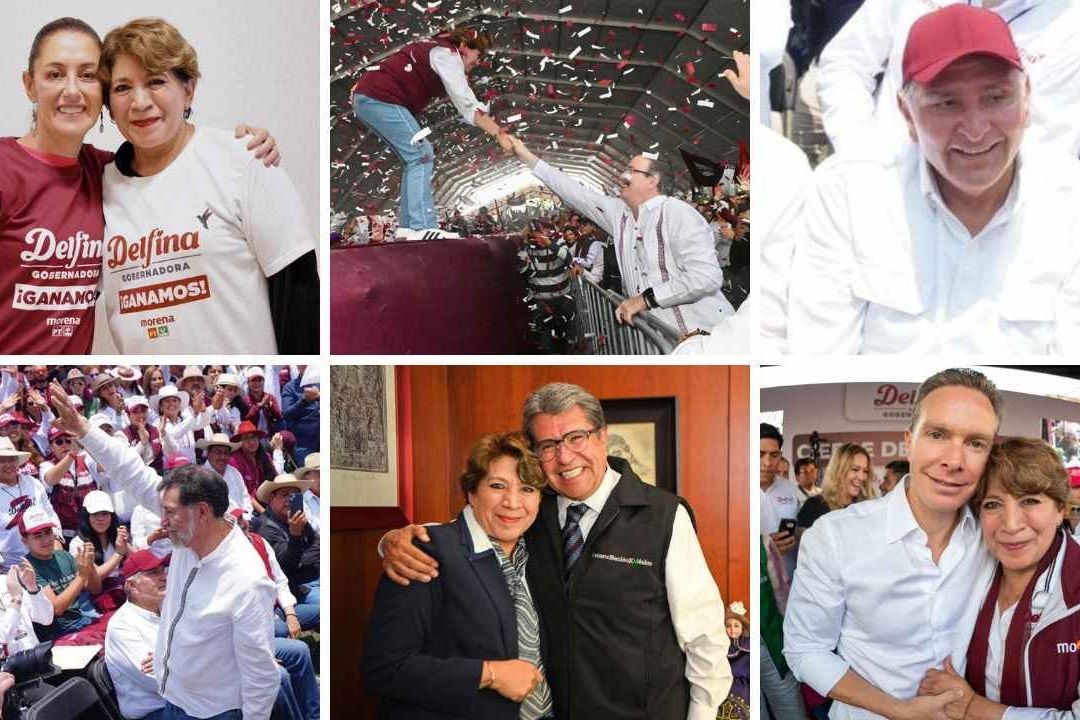 'Corcholatas' Celebran el Triunfo de Delfina Gómez