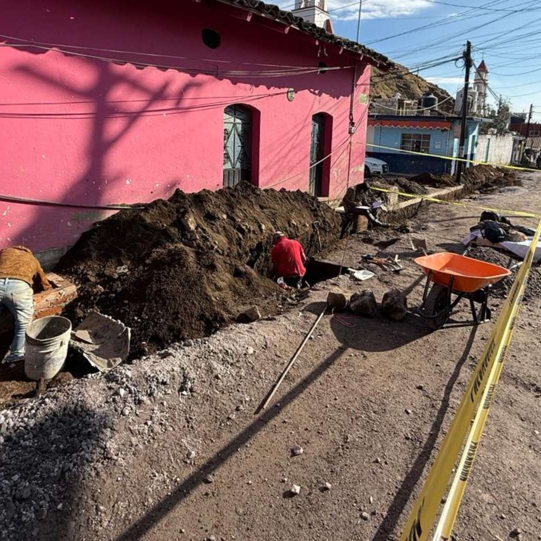 Restos Prehispánicos Encontrados durante Obras en Xiutetelco Puebla