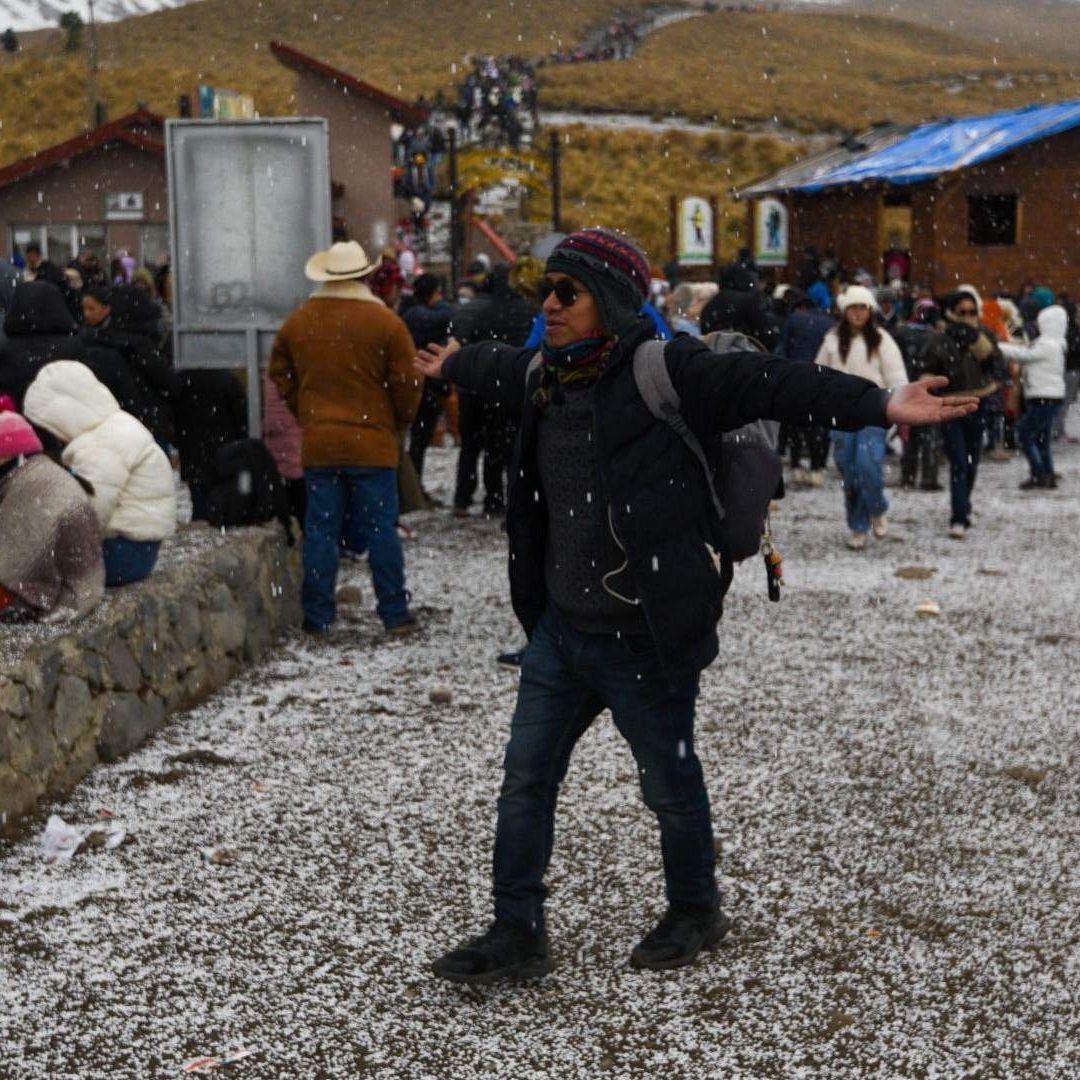 Se pronostica caída de aguanieve en ciertas regiones.