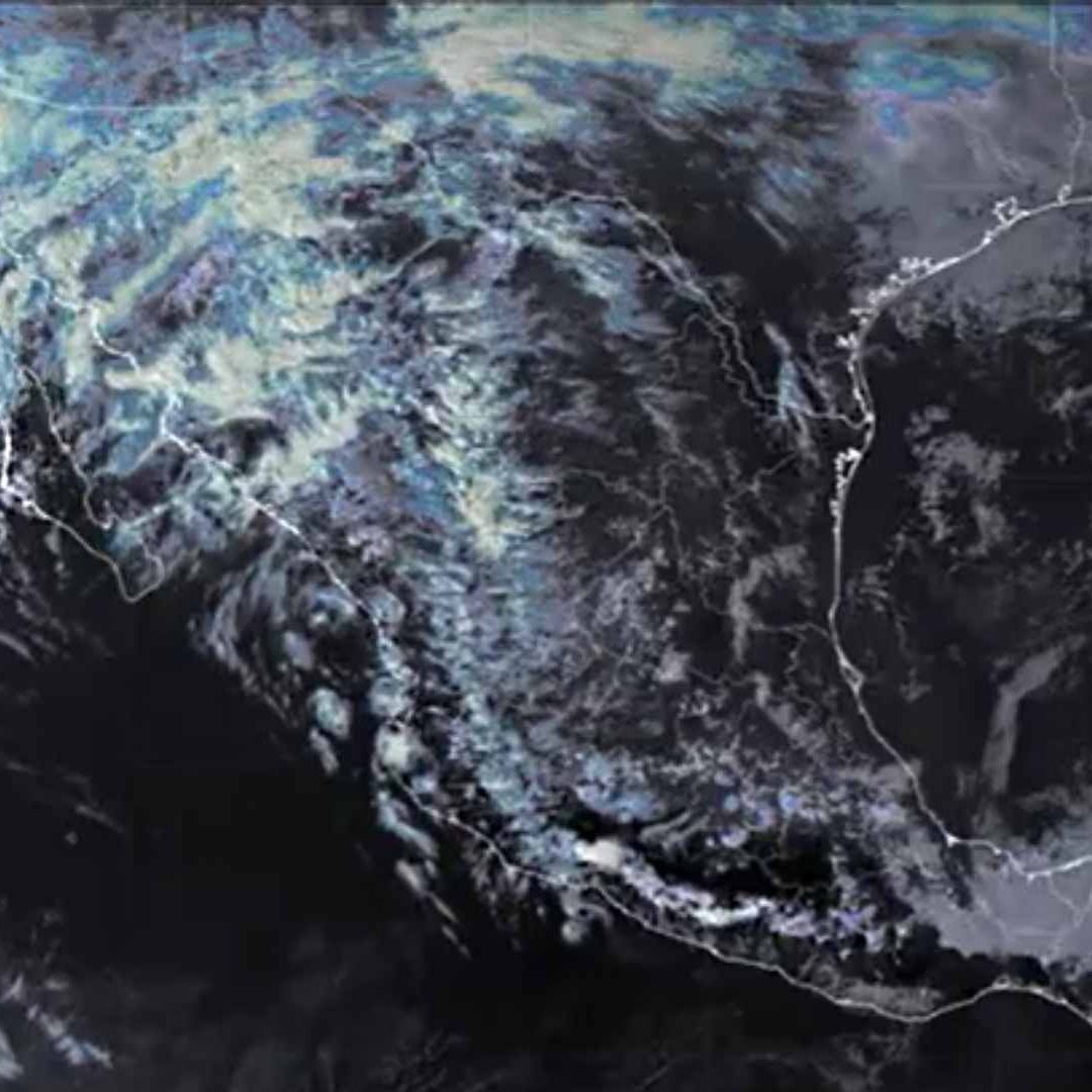 Tormenta invernal en México 2026. Foto: Conagua