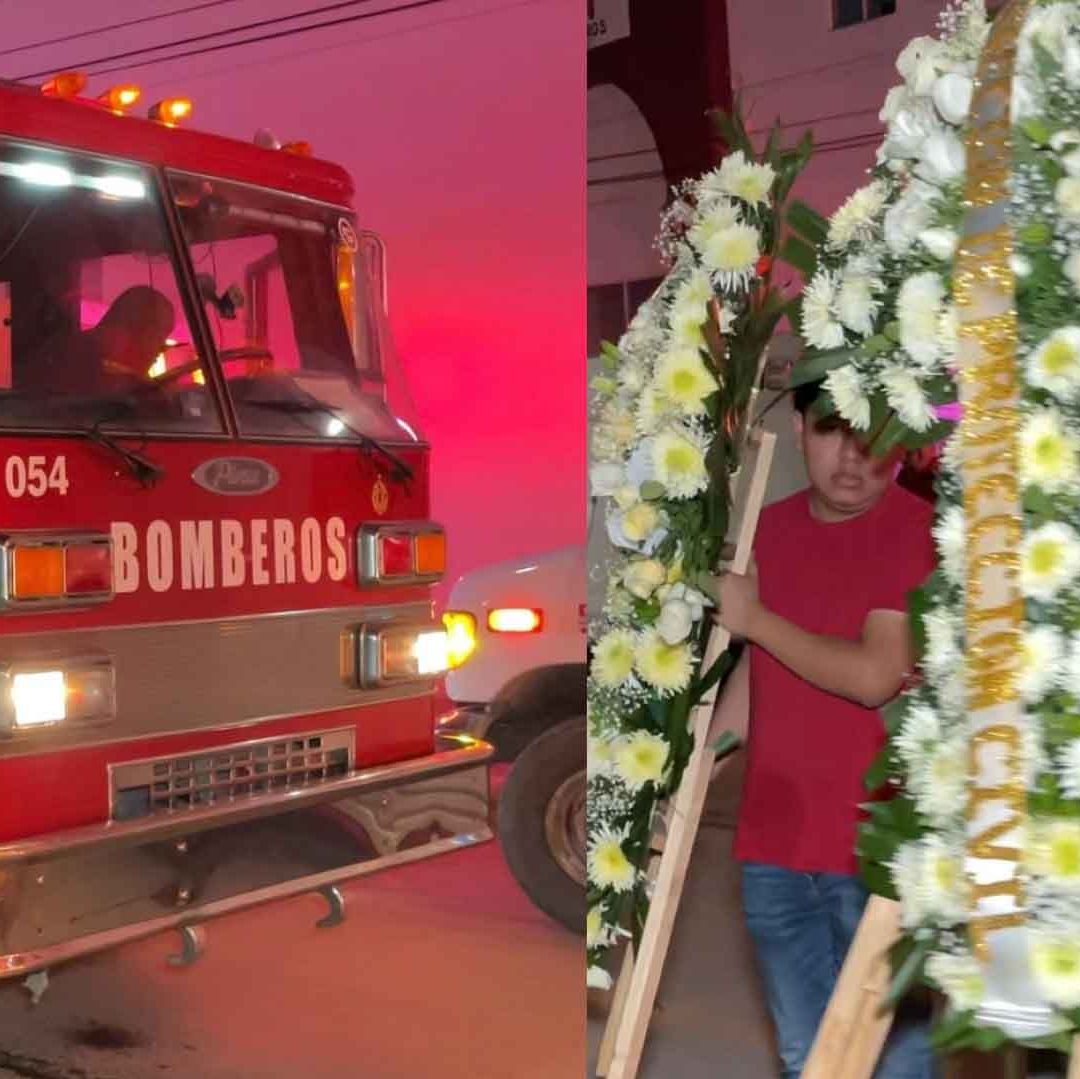 Familiares Despiden a los Tres Bomberos que Murieron Durante Incendio Maquiladora en Matamoros