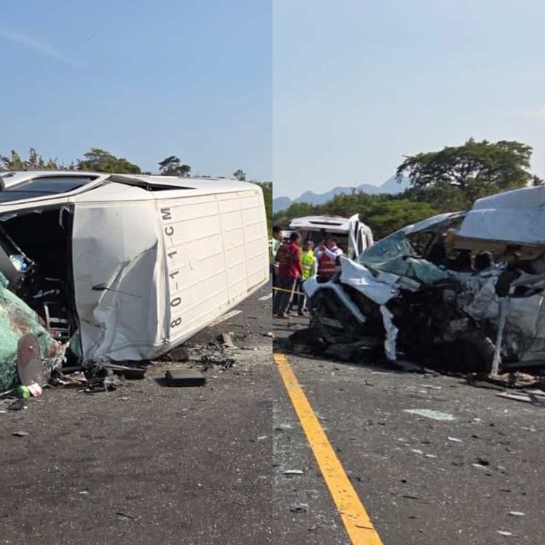 Aparatoso Accidente en Carretera Cardel Poza Rica en Veracruz Deja Varios Muertos y Heridos de Álamo Temapache