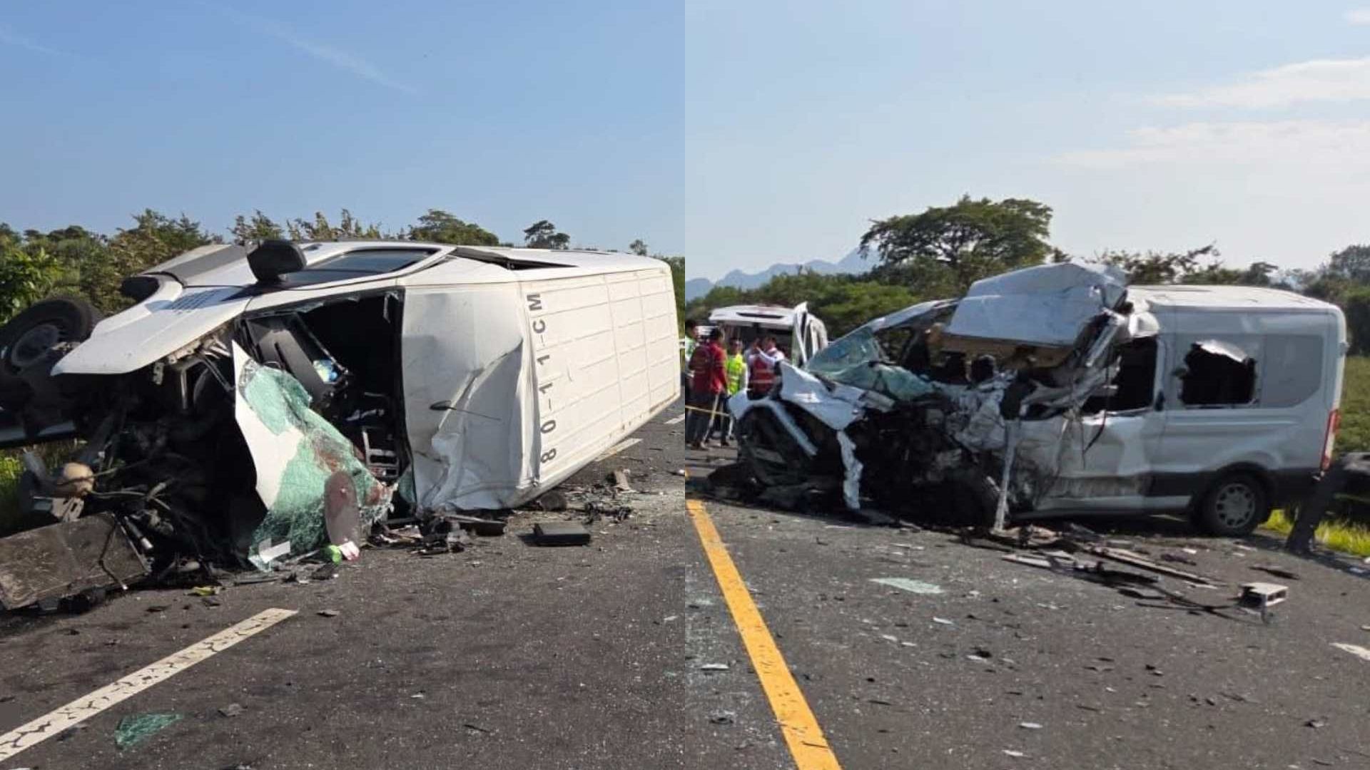 Aparatoso Accidente en Carretera Cardel Poza Rica en Veracruz Deja Varios Muertos y Heridos de Álamo Temapache