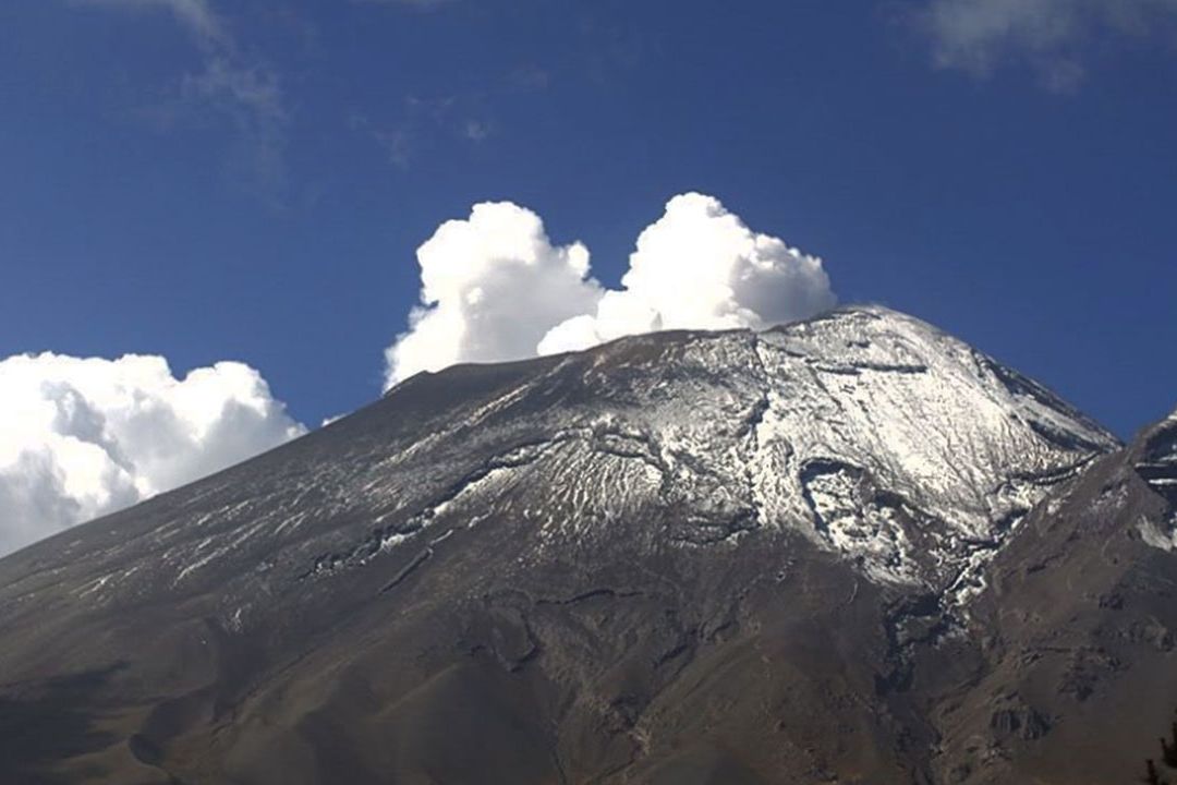 Regresa a amarillo fase 2 el semáforo de alerta volcánica del Popocatépetl