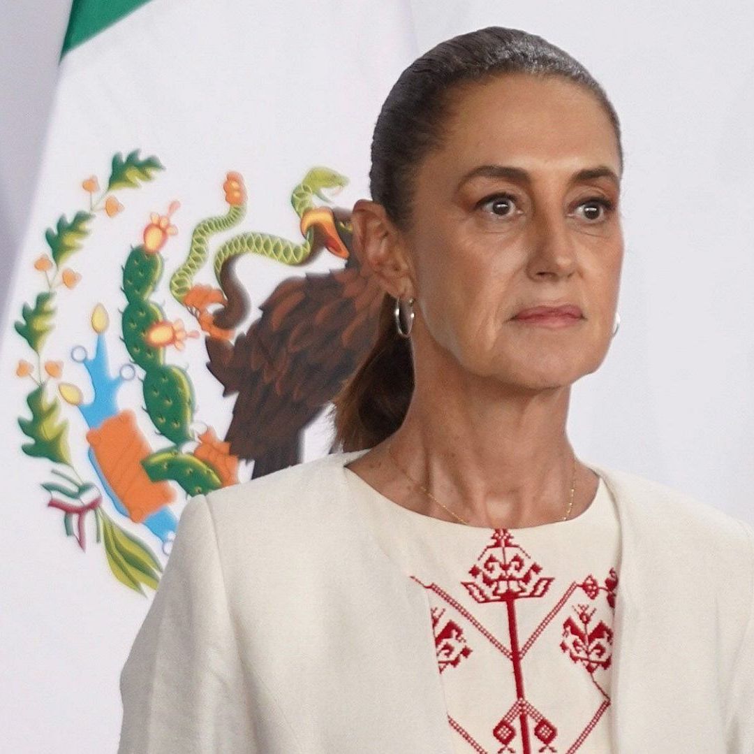 Claudia Sheinbaum durante conferencia de prensa desde Veracruz. Foto: Cuartoscuro