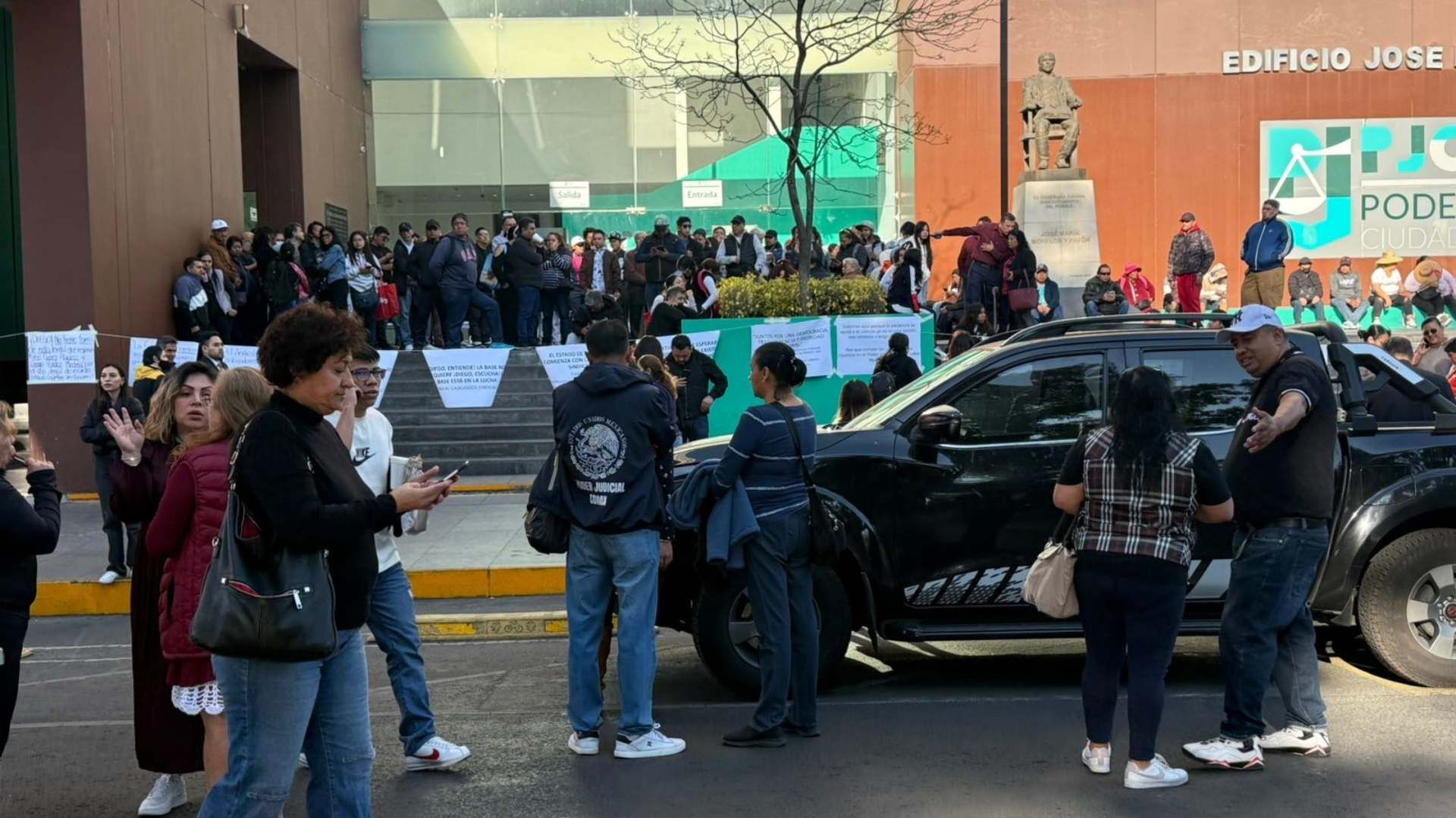 Paro de labores en el Poder Judicial de la CDMX