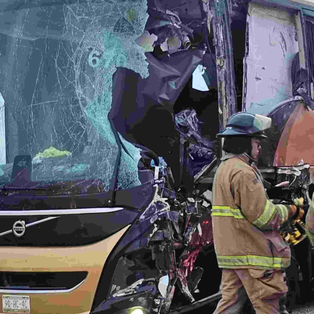 Siete Muertos y 25 Lesionados Deja Choque de Autobús en Caborca-Sonoyta