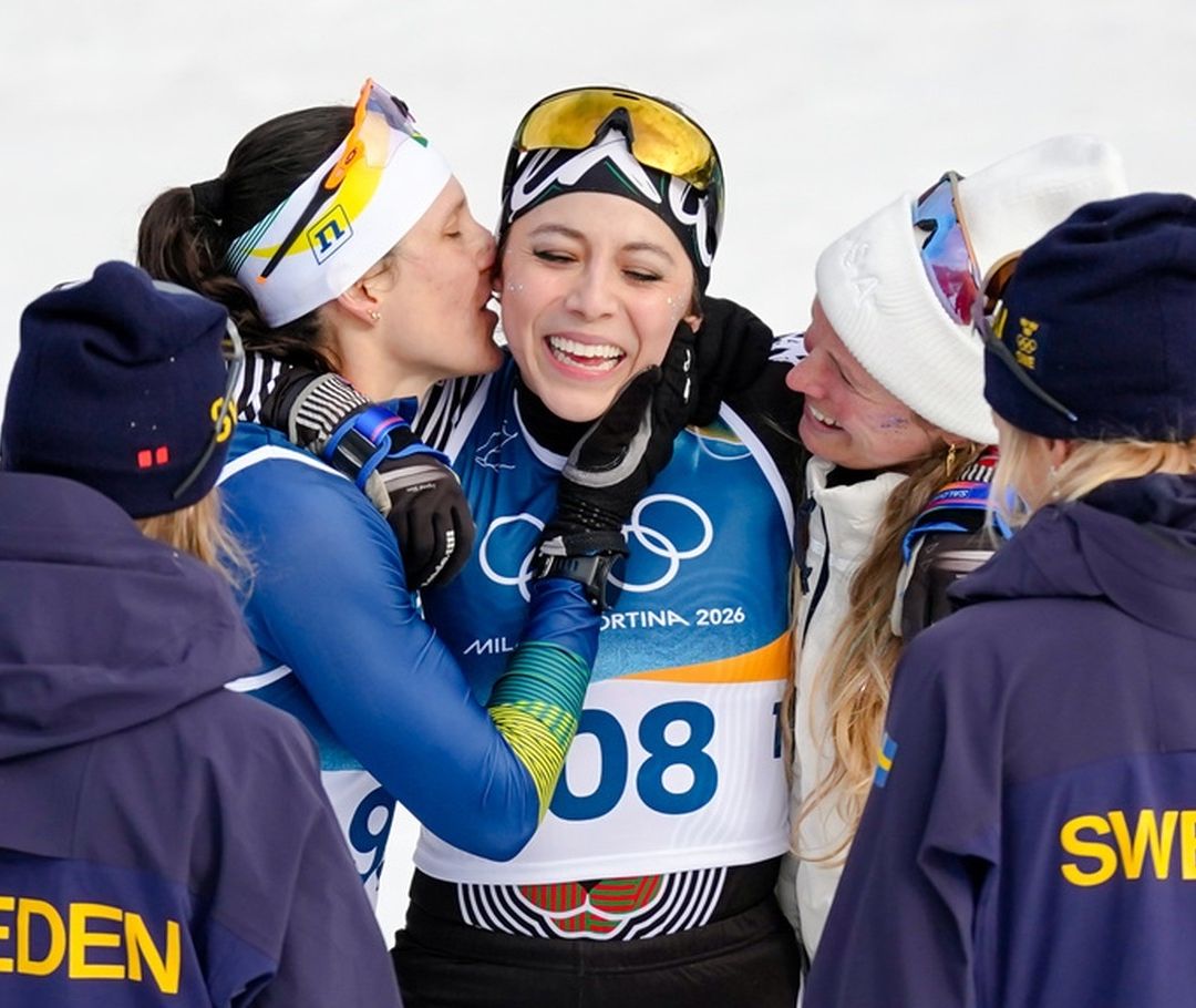 Regina Martínez debutó en 10 km de esquí de fondo