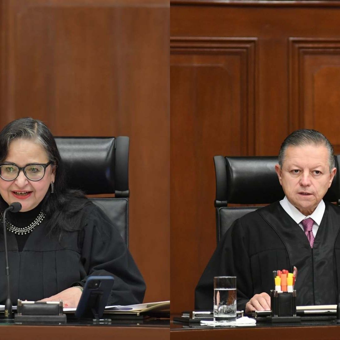 Ministra Norma Piña y Arturo Zaldívar