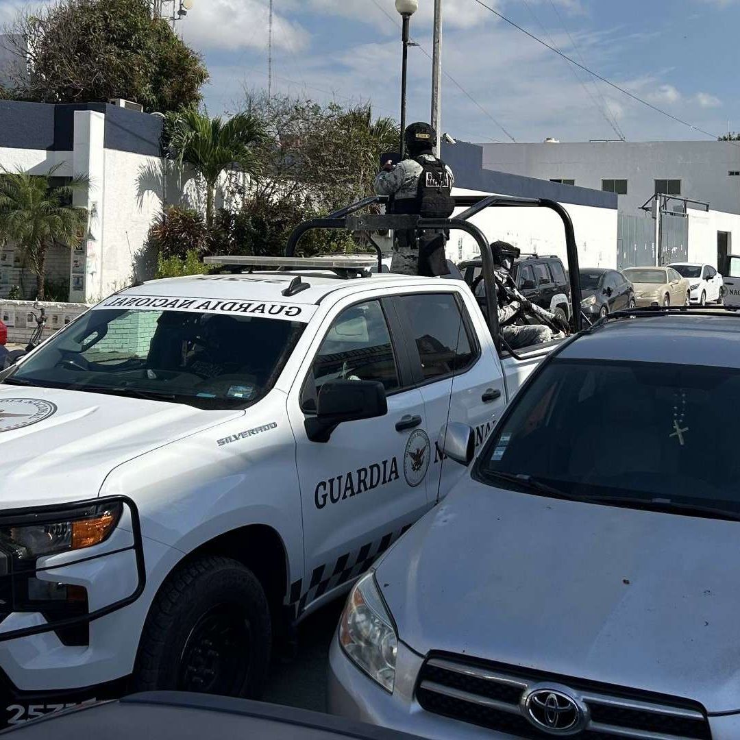 Operativo de seguridad en Fiscalía de Sinaloa, zona sur, por desaparición de mineros. Foto: Cuartoscuro