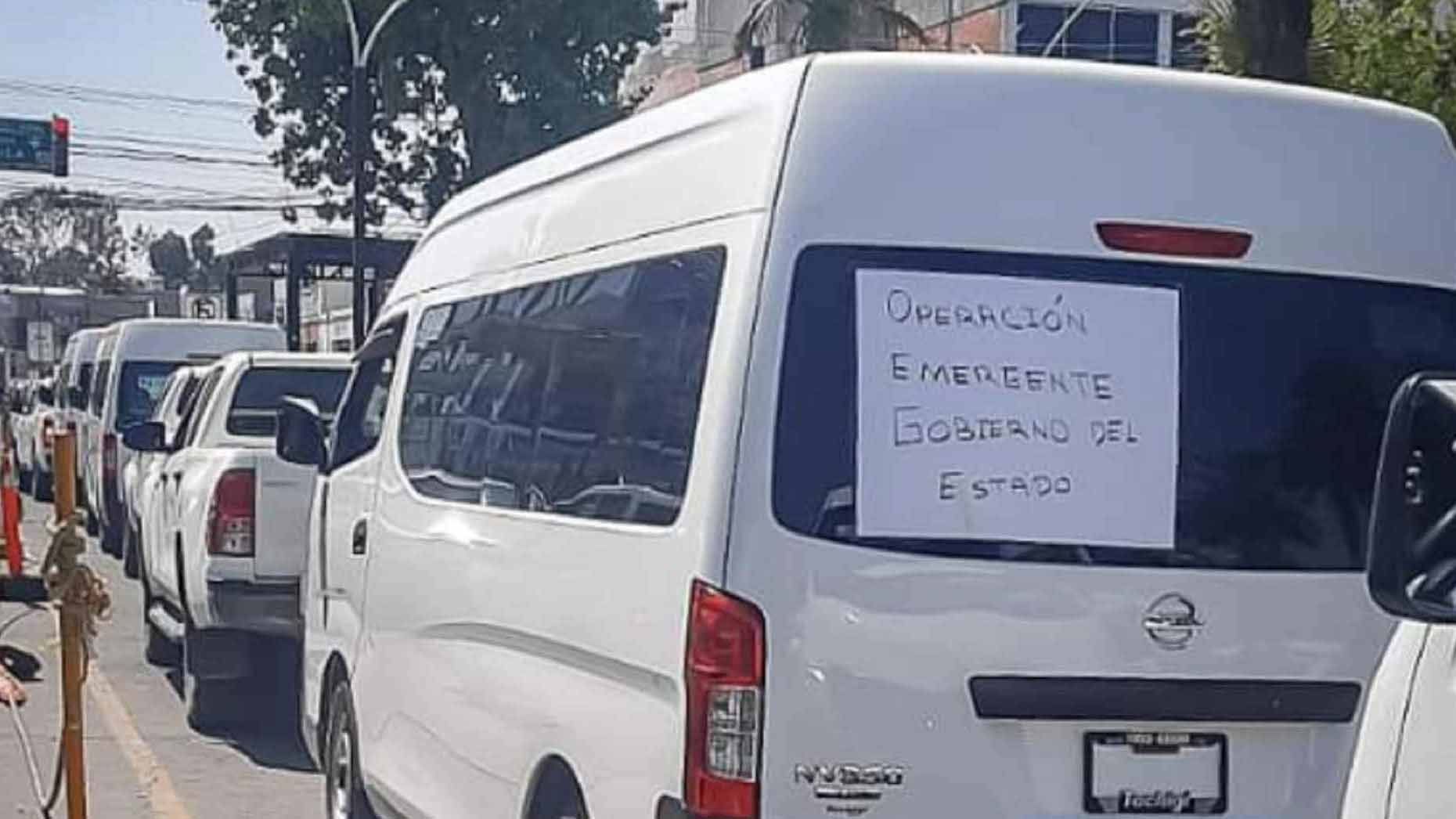 Implementan Transporte Emergente Conducido por Policías en Tizayuca
