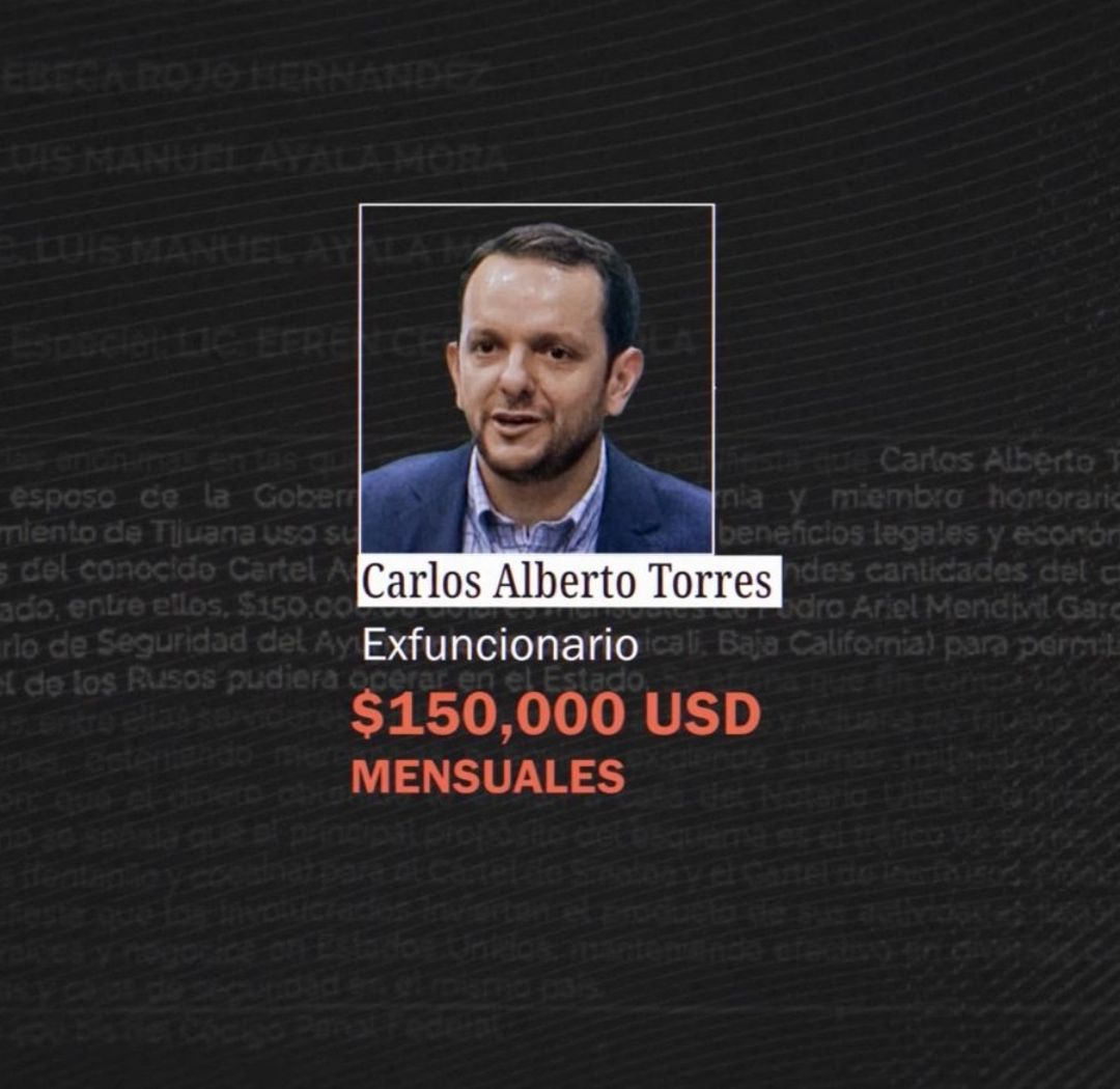 FGR Investiga Red Relacionada con Tráfico de Armas y Narcotráfico, Relacionada con Carlos Torres