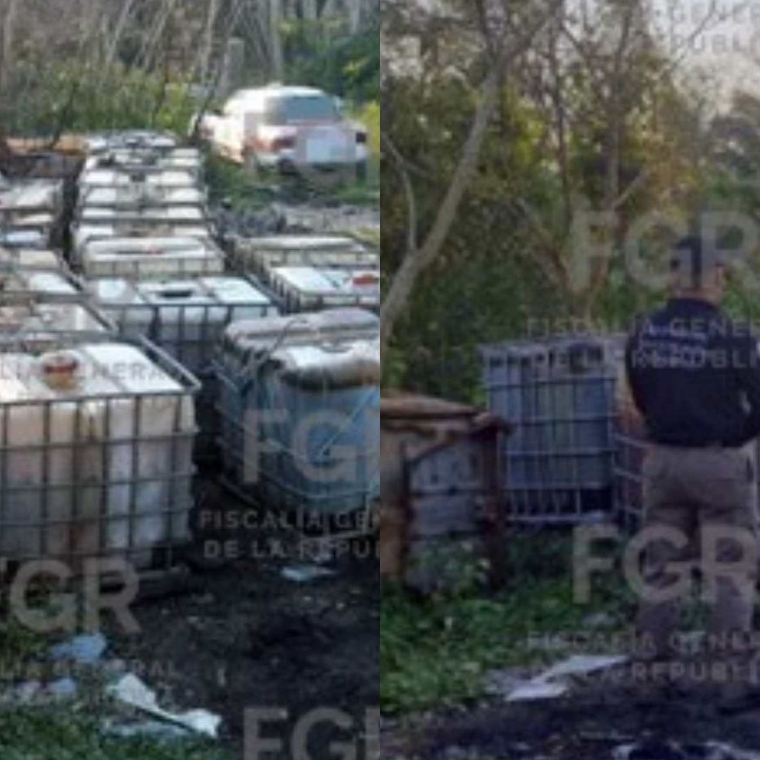 Asegurados aproximadamente 29 mil 500 litros de hidrocarburo, así como un vehículo en cateo en Coatzacoalcos