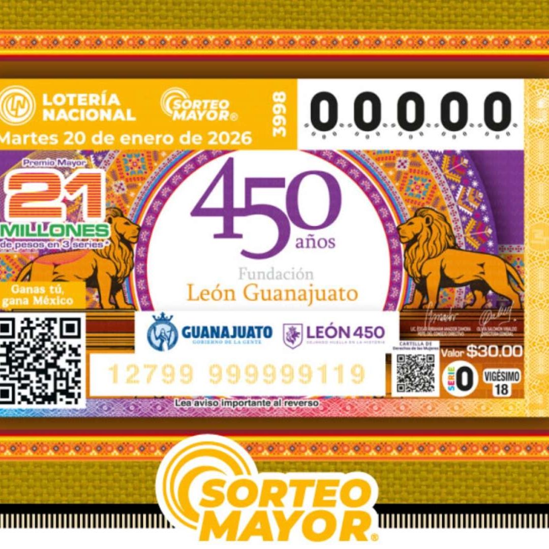 Resultados Lotería Nacional 30 de Enero: Sorteo Mayor 3998